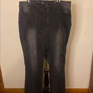 Fashion Nova Black Straight Leg Jeans